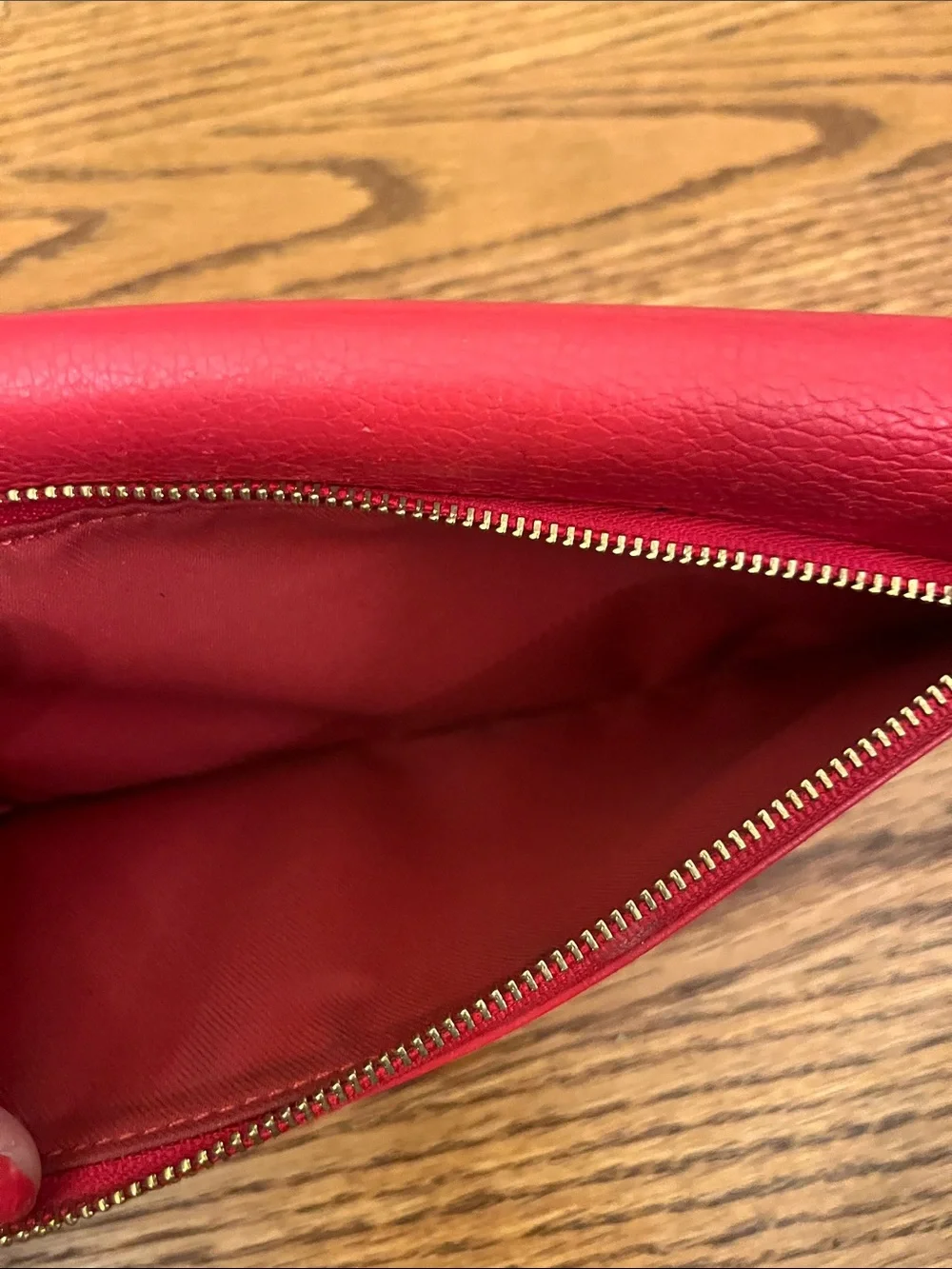 Coach Madison Pebbled Leather Slim Envelope Checkbook Wallet (Style F52715)